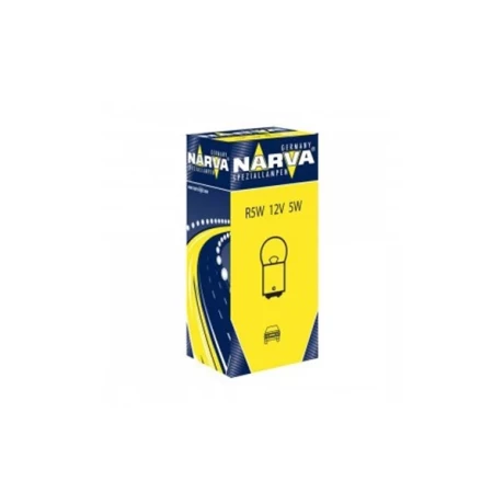 BEC AUXILIAR 12V R5W BA15S SET 10 BUC NARVA