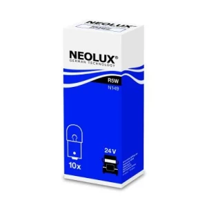 BEC AUXILIAR 24V R5W BA15S SET 10 BUC NEOLUX