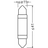 BEC AUXILIAR CU LED 12V (C5W 41mm) WHITE 6000K BLI 1 BUC OSRAM
