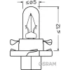 BEC BORD BX8.4D SOCLU NEGRU 12V 1.2W SET 10 BUC OSRAM