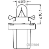BEC BORD BX8.5D SOCLU ALBASTRU 12V 1.2W SET 10 BUC OSRAM