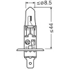 BEC CAMION 24V H1 70 W ORIGINAL BLISTER 1 OSRAM