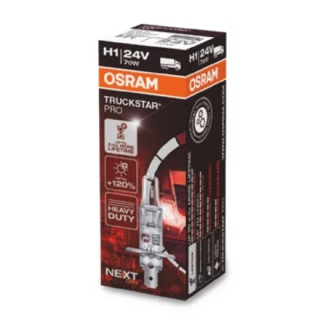 BEC CAMION 24V H1 70 W TRUCKSTAR PRO +120% NextGen OSRAM