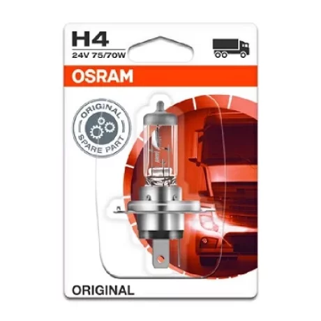 BEC CAMION 24V H4 75/70 W ORIGINAL BLISTER 1 OSRAM