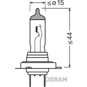 BEC CAMION 24V H7 70 W ORIGINAL OSRAM