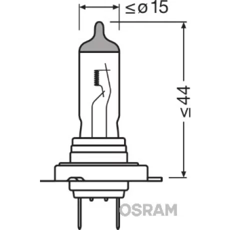 BEC CAMION 24V H7 70 W ORIGINAL OSRAM