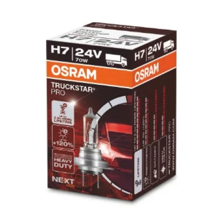 BEC CAMION 24V H7 70 W TRUCKSTAR PRO +120% NextGen OSRAM