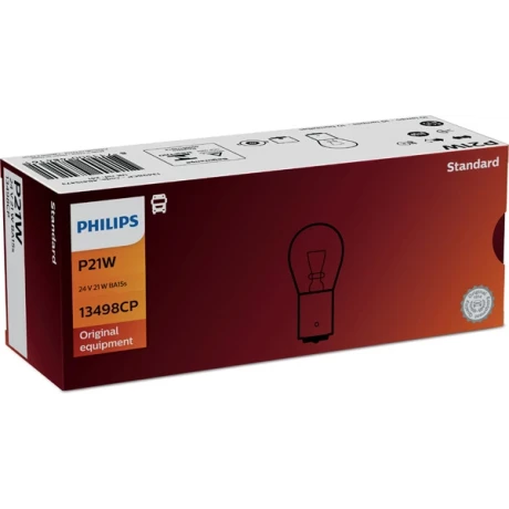 BEC CAMION 24V P21W BA15S SET 10 buc PHILIPS