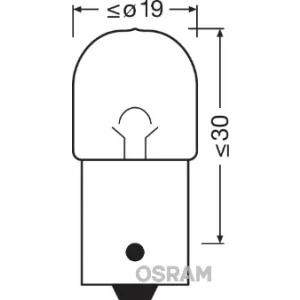 BEC CAMION 24V R10W ORIGINAL SET 10 BUC OSRAM