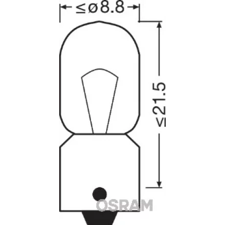 BEC CAMION 24V T4W ORIGINAL SET 10 BUC OSRAM