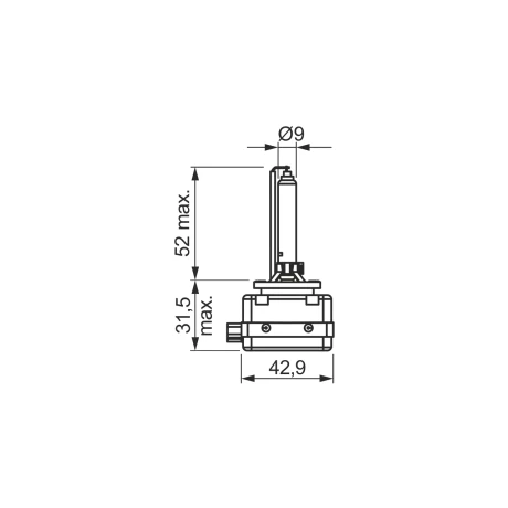 BEC D1S 85V 35W XENON BOSCH