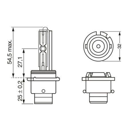 BEC D2S 85V 35W XENON BOSCH