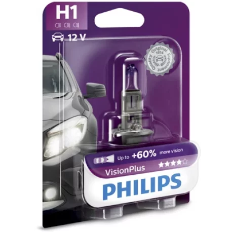 BEC FAR H1 55W 12V VISION PLUS PHILIPS
