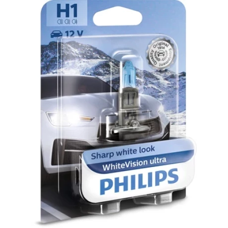 BEC FAR H1 55W 12V WHITE VISION ULTRA (blister) PHILIPS