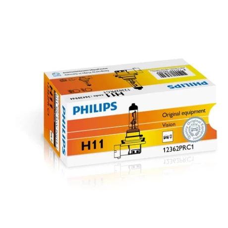 BEC FAR H11 12V 55W VISION (cutie) PHILIPS