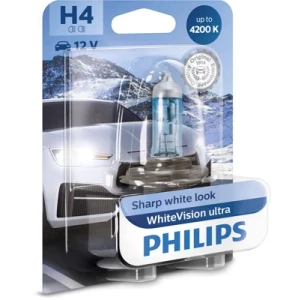 BEC FAR H4 60/55W 12V WHITE VISION ULTRA (blister) PHILIPS