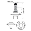 BEC FAR H7 55W 12V WHITE VISION ULTRA (blister) PHILIPS
