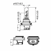 BEC FAR H9 PGJ19-5 65W 12V VISION PHILIPS