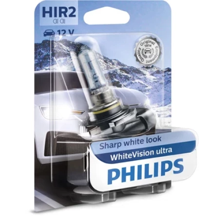 BEC FAR HIR2 PX22D 55W 12V WHITE VISION ULTRA PHILIPS