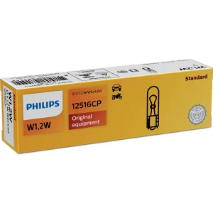 BEC FARA SOCLU W1.2W 12V SET 10 buc PHILIPS