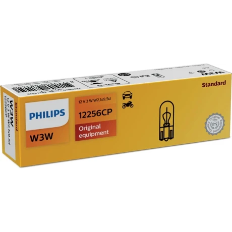 BEC FARA SOCLU W3W 12V SET 10 buc PHILIPS