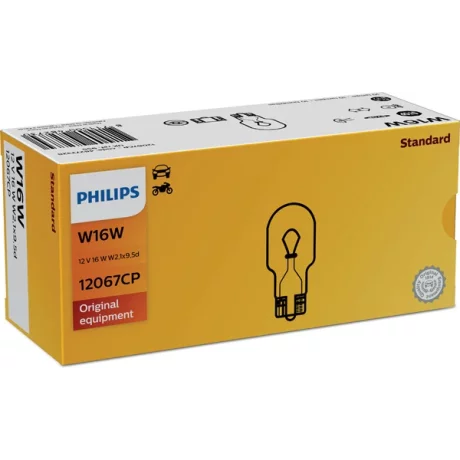 BEC FRANA W16W 12V SET 10 buc PHILIPS
