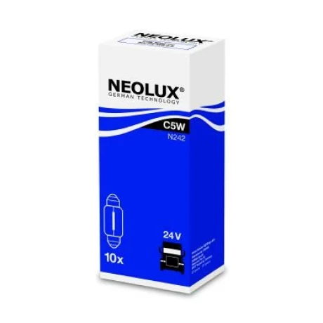 BEC INDICATOR 24V C5W SV8.5-8 SET 10 BUC NEOLUX