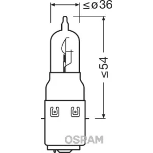 BEC MOTO 12V S2 35/35 W ORIGINAL OSRAM