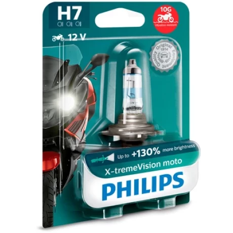 BEC MOTO H7 X-TREME VISION 12V 55W (blister) PHILIPS