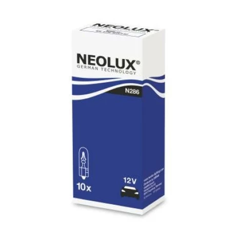 BEC POZITIE 12V W1.2W W2X4.6D SET 10 BUC NEOLUX