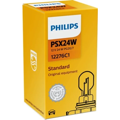BEC PROIECTOR 12V PSX24W PENTRU LOGAN FACELIFT (cutie) PHILIPS