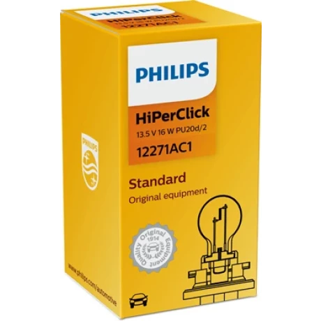 BEC SEMNALIZARE 12V PCY16W HIPER VISION PHILIPS (CUTIE)