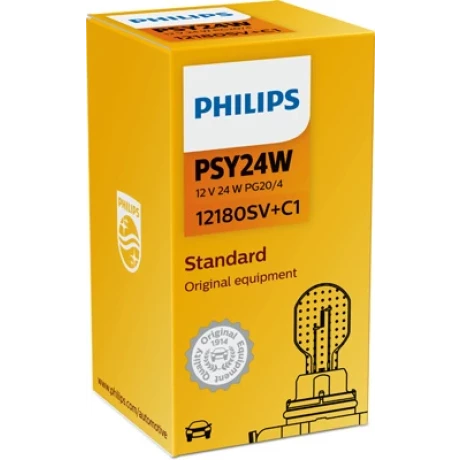BEC SEMNALIZARE 12V PSY24W SILVER VISION PHILIPS