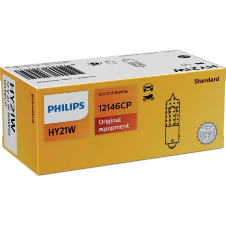 BEC SEMNALIZARE HY21W 12V SET 10 buc PHILIPS