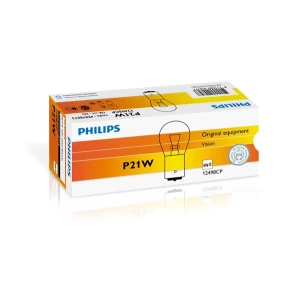 BEC SEMNALIZARE P21W 12V SET 10 buc PHILIPS