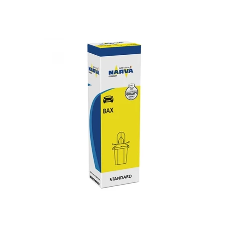BEC SOCLU NEGRU 12V 1.2W SET 10 BUC NARVA