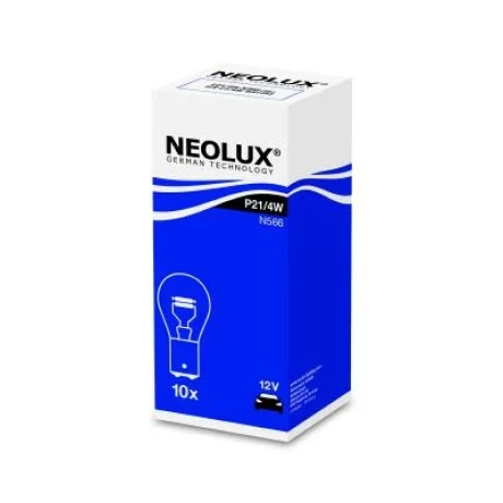 BEC STOP FRANA 12V P21/4W BAZ15D SET 10 BUC NEOLUX