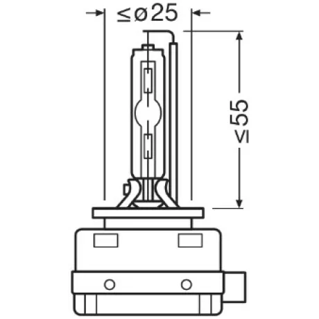 BEC XENON 42V D8S 4500 K XENARC ORIGINAL OSRAM