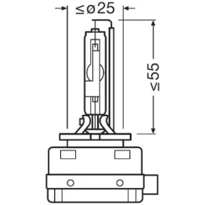 BEC XENON 85V D1R 4100 K XENARC ORIGINAL OSRAM