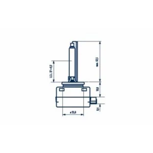 BEC XENON 85V D1S 4000 K NARVA