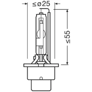BEC XENON 85V D2R XENARC COOL BLUE INTENSE NextGen OSRAM