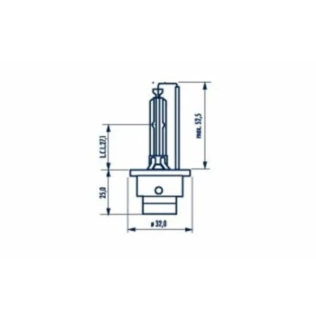 BEC XENON 85V D2S 4000 K NARVA