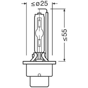 BEC XENON 85V D2S XENARC COOL BLUE INTENSE NextGen OSRAM