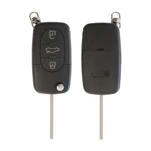 CARCASA CHEIE CONTACT PENTRU AUDI A3 / A6 / A8, 3 BUTOANE, CU CHEIE