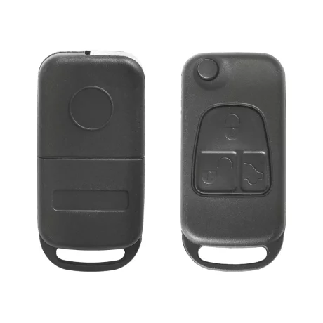 CARCASA CHEIE CONTACT PENTRU MERCEDES-BENZ CLASS C/ S / ML / SL 3 BUTOANE, CU CHEIE