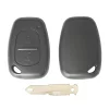 CARCASA CHEIE CONTACT PENTRU RENAULT CLIO / KANGOO / MASTER / MODUS / TRAFIC, 2 BUTOANE, CU CHEIE