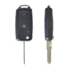 CARCASA CHEIE CONTACT PENTRU VOLKSWAGEN JETTA / PASSAT (B5-B6-B7) / POLO / SCIROCCO / TIGUAN, 2 BUTOANE, CU CHEIE