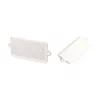 CATADIOPTRU DREPTUNGHIULAR, 49U UP-105x48, ALB WAS