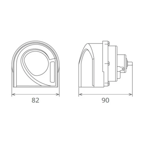 CLAXON ELECTROMAGNETIC 12V 6A TON JOS