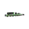 CLICHET CU 72 DINTI 1/4` CU SET TUBULARE HEXAGONALE JBM